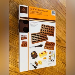 3 silicone molds made in France🇫🇷 brand new